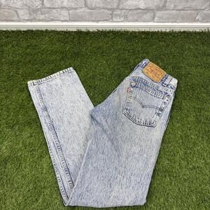 Vintage Levi's 501 Light Wash Button Fly Jeans